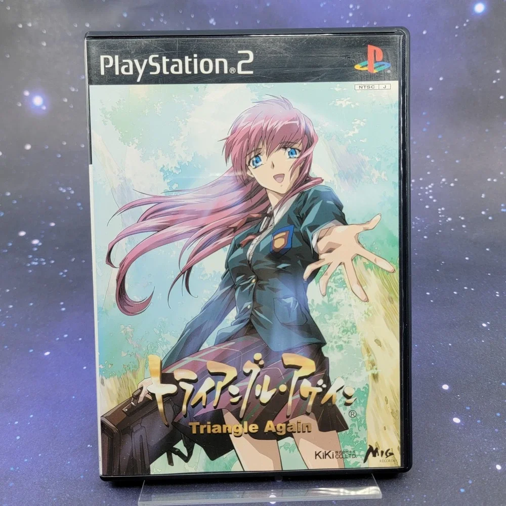 Triangle Again (Sony PlayStation 2) Japanese CIB Complete PS2 Video Game 1477